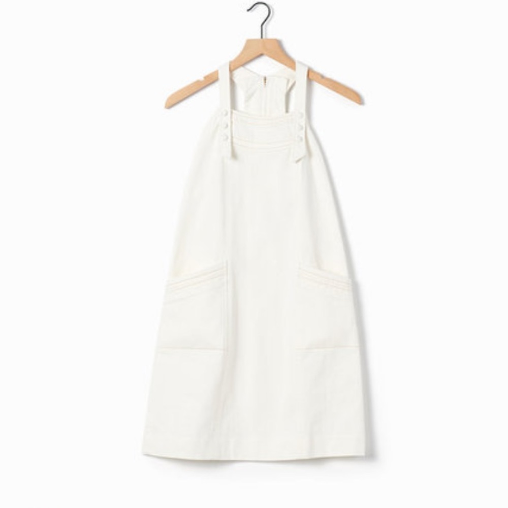 Maison Mayle Lune Dress in Raw Ivory